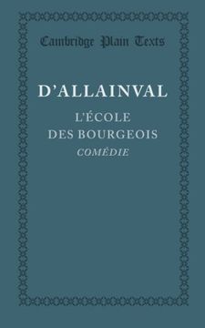 portada L'ecole des Bourgeois Paperback (Cambridge Plain Texts) (in French)