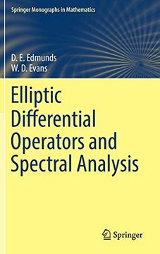 portada Elliptic Differential Operators and Spectral Analysis (Springer Monographs in Mathematics) (en Inglés)
