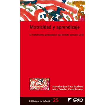 portada Motricidad y Aprendizaje: 025 (Biblioteca de Infantil) (in Spanish)