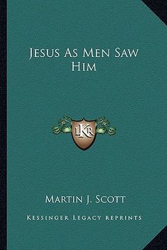 portada jesus as men saw him (in English)