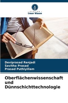 portada Oberflächenwissenschaft und Dünnschichttechnologie (en Alemán)