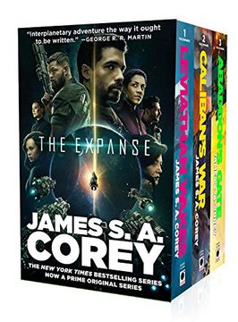 portada The Expanse Hardcover Boxed Set: Leviathan Wakes, Calibans War, Abaddons Gate: Now a Prime Original Series (in English)
