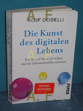 portada Die Kunst des Digitalen Lebens: Wie sie auf News Verzichten und die Informationsflut Meistern , mit Illustrationen von el Bocho (in German)