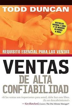 portada Ventas de Alta Confiabilidad: Requisito Esencial Para las Ventas (in Spanish)