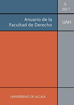 portada Anuario de la Facultad de Derecho de la Universidad de Alcala Vol. X-2017