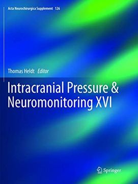portada Intracranial Pressure & Neuromonitoring XVI (en Inglés)