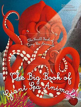 portada The big Book of Giant sea Animals & the Small Book of Tiny sea Animals (en Inglés)