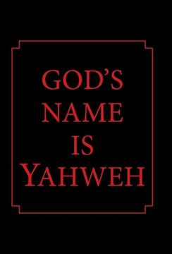 portada God's Name Is Yahweh (in English)