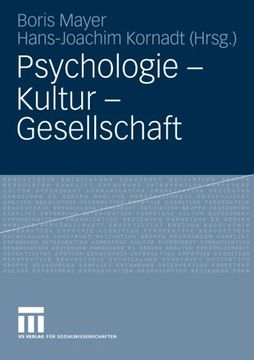 portada Psychologie - Kultur - Gesellschaft (German Edition)