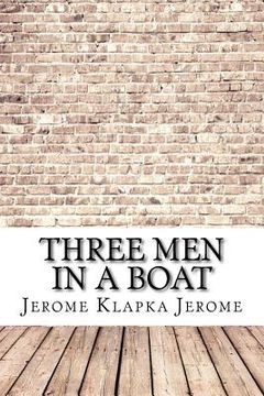 portada Three Men in a Boat (en Inglés)