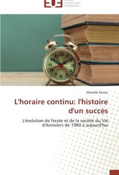 portada L'horaire continu: l'histoire d'un succès