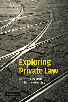 portada Exploring Private law (en Inglés)