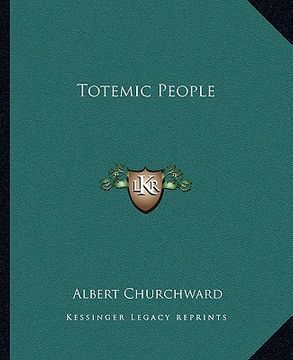 portada totemic people (en Inglés)