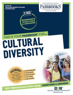 portada Cultural Diversity (Rce-68): Passbooks Study Guide Volume 68 (en Inglés)