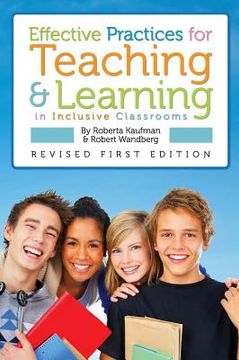 portada Effective Practices for Teaching and Learning in Inclusive Classrooms (en Inglés)