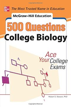 portada Mcgraw-Hill Education 500 College Biology Questions: Ace Your College Exams (Mcgraw Hill's Education 500 Questions) (libro en Inglés)