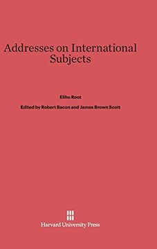 portada Addresses on International Subjects (in English)