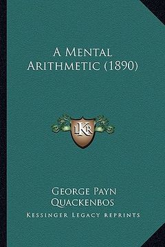 portada a mental arithmetic (1890)