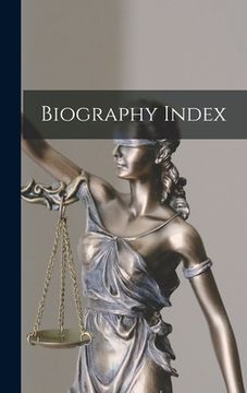portada Biography Index (en Inglés)