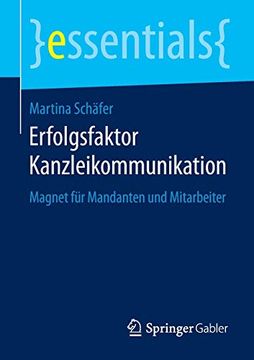 portada Erfolgsfaktor Kanzleikommunikation (Essentials) (en Alemán)