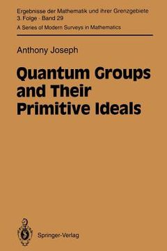portada quantum groups and their primitive ideals (en Inglés)