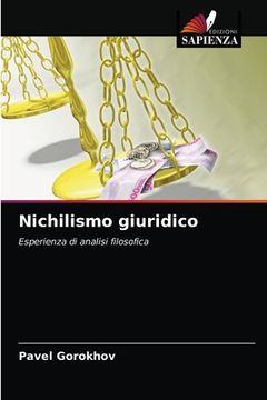 portada Nichilismo giuridico (en Italiano)
