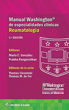portada Manual Washington de Especialidades Clínicas. Reumatología