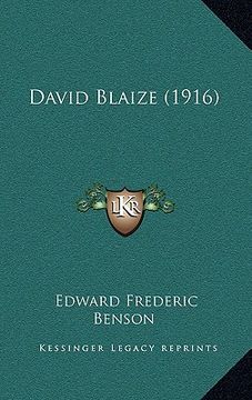 portada david blaize (1916) (in English)