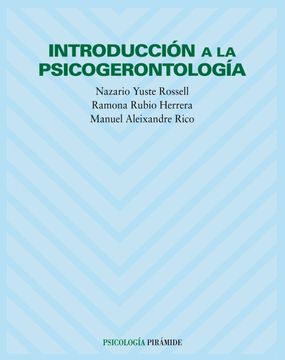 portada Introducción a la Psicogerontología (Psicología) (in Spanish)