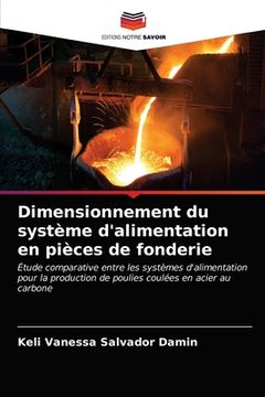 portada Dimensionnement du système d'alimentation en pièces de fonderie (in French)