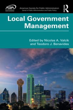 portada Local Government Management (Aspa Series in Public Administration and Public Policy) (en Inglés)