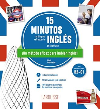 portada 15 Minutos al día Para Refrescar tu Inglés en la Oficina (in English)