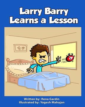 portada Larry Barry Learns a Lesson (en Inglés)