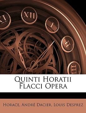 portada Quinti Horatii Flacci Opera (en Francés)