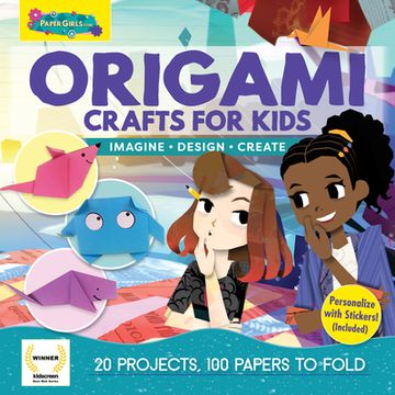 portada The Paper Girls Show Origami Craft Book: 21 Paper Folding Creations