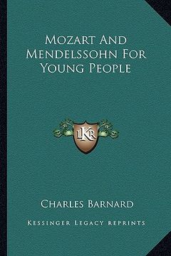 portada mozart and mendelssohn for young people (in English)