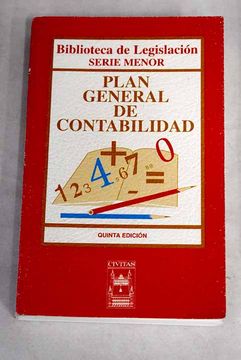 portada Plan General de Contabilidad (5ª Ed. )