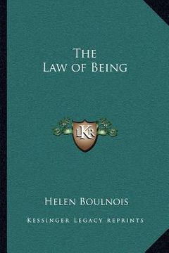 portada the law of being