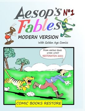 portada Aesop's Fables, Modern version N°1: Golden Age Comics 1944-1947