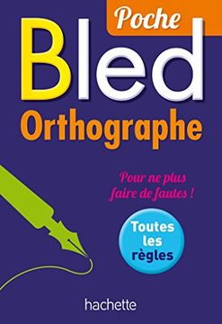 portada Bled Poche Orthographe (en Francés)