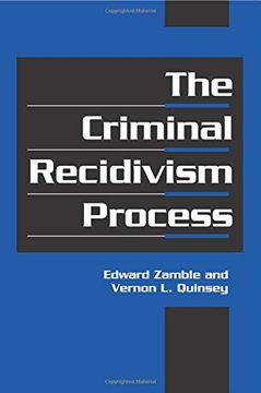 portada The Criminal Recidivism Process Paperback (Cambridge Studies in Criminology) (in English)