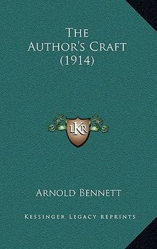 portada the author's craft (1914) (in English)