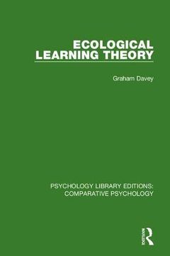 portada Ecological Learning Theory (Psychology Library Editions: Comparative Psychology) (en Inglés)