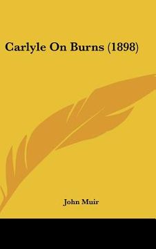 portada carlyle on burns (1898) (en Inglés)