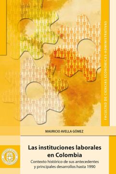 portada Las Instituciones Laborales en Colombia (Ebook)