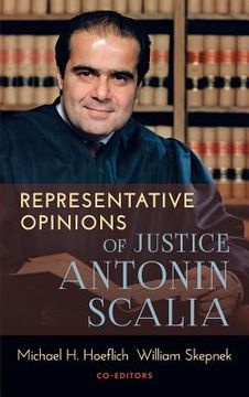 portada Representative Opinions of Justice Antonin Scalia (en Inglés)