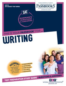 portada Writing (Sat-16): Passbooks Study Guide Volume 16 (in English)
