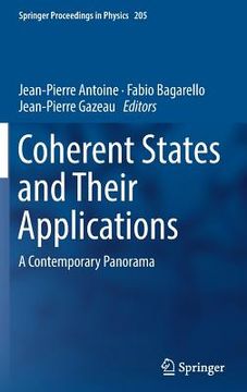 portada Coherent States and Their Applications: A Contemporary Panorama (en Inglés)