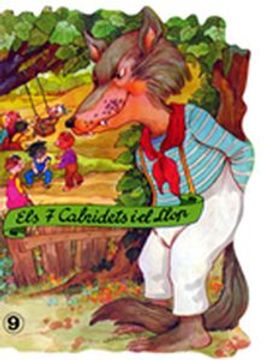 portada Els 7 cabridets i el llop (Encunyats clàssics) (in Catalá)