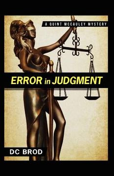 portada error in judgment (en Inglés)